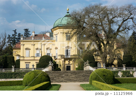 Buchlovice castle with park in Czech republic Buchlovice castle with park in Czech republic 11125966