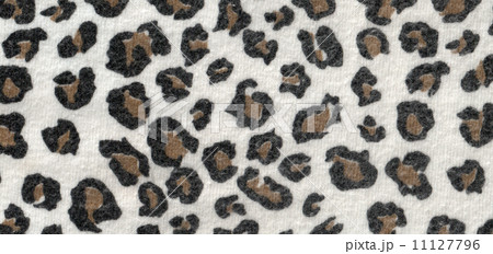 Leopard wool fabric 11127796