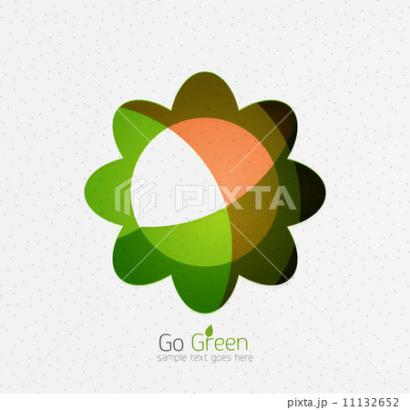 Green eco unusual background concept - flowers Green eco unusual background concept - flowers 11132652