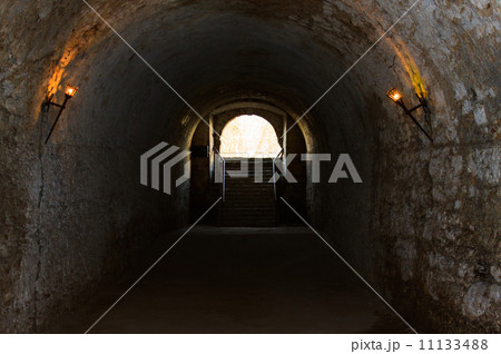 bad lit catacombs of the castle 11133488