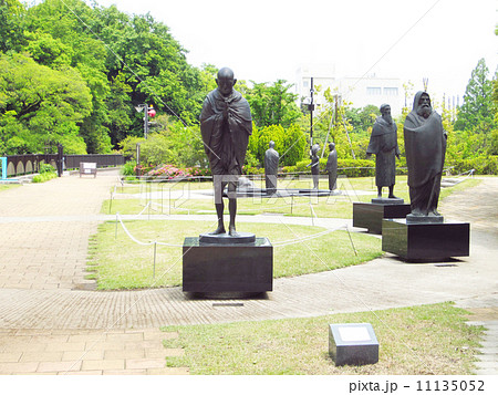 哲学堂公園の銅像 哲学堂公園の銅像 11135052