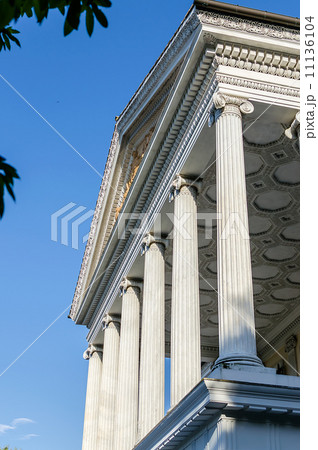 Facade of Ancient Temple 11136104