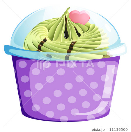 A lavender cupcake container A lavender cupcake container 11136500