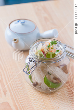 Dried spicy prawn soup Dried spicy prawn soup 11142217