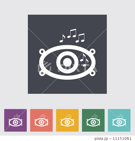 Icon of car speakers. 11151061