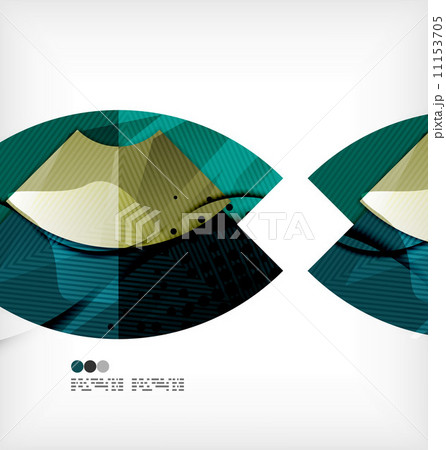 Abstract geometric shapes background 11153705