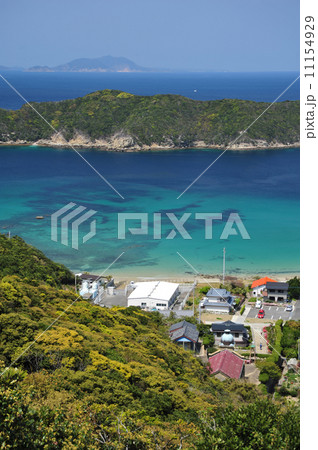 長崎　上五島　白浜と頭ヶ島教会 11154929