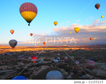 トルコ　カッパドキア　気球ツアー 11155215