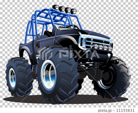 Cartoon Monster Truck 11155631