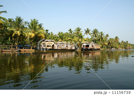 House boat in the Kerala (India) Backwaters. 11156739