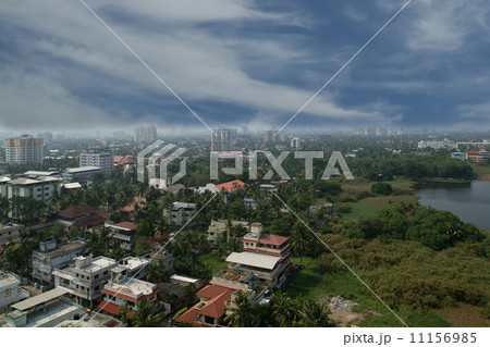 General view of the city, Cochin (kochi), Kerala, South India 11156985
