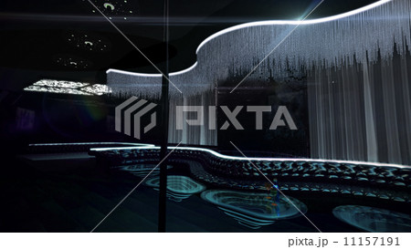 karaoke nightclub white light 11157191