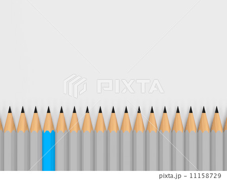 single color pencil show leadership in crowd single color pencil show leadership in crowd 11158729