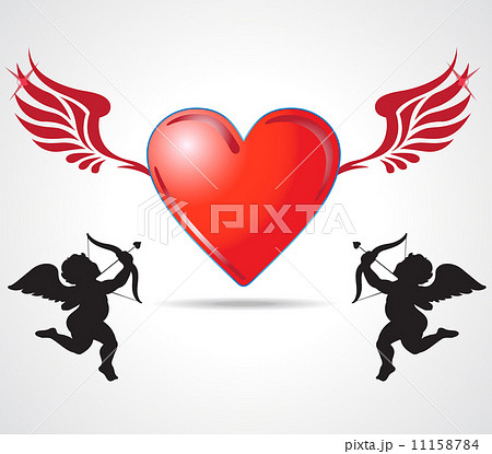 two kids with heart 11158784