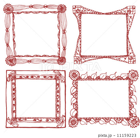 額縁フレーム 装飾フレームのイラスト素材 [11159223] - PIXTA