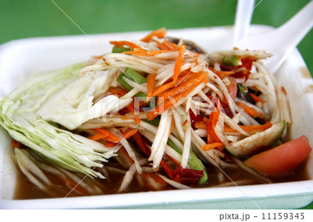 Green papaya salad 11159345