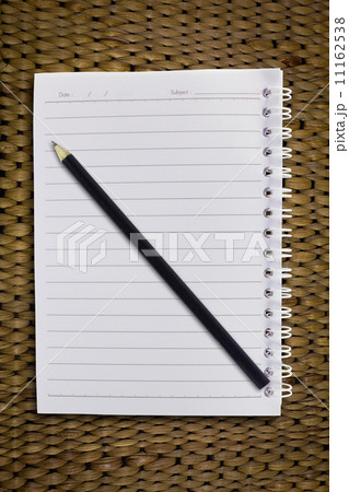 Single face notebook and pencil Single face notebook and pencil 11162538