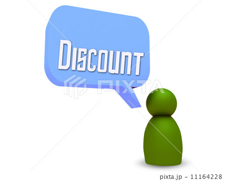character with discount bubble 11164228