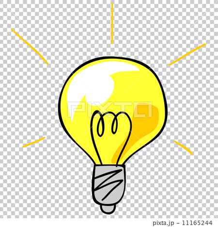 電球 ひらめき アイデア のイラスト素材 11165244 Pixta