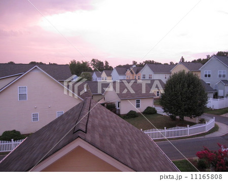 夕暮れの住宅 夕暮れの住宅 11165808