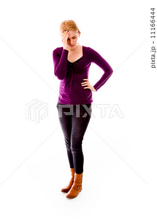 Young woman suffering from headache Young woman suffering from headache 11166444