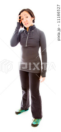 Young woman suffering from headache Young woman suffering from headache 11166527
