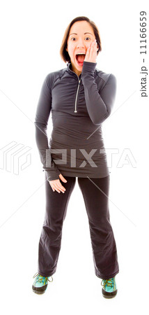 Young woman looking surprised 11166659