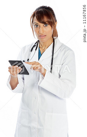 Attractive Indian woman isolated on white background Attractive Indian woman isolated on white background 11167856