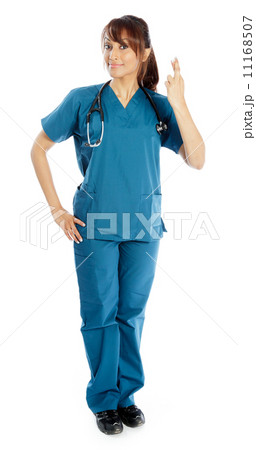 Attractive Indian woman isolated on white background 11168507