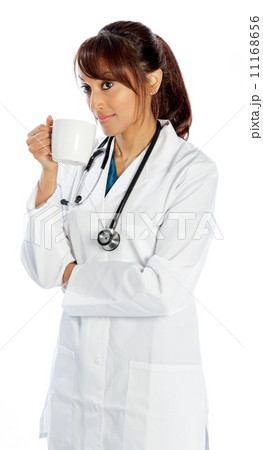 Attractive Indian woman isolated on white background 11168656