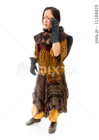 Young woman suffering from headache 11168820