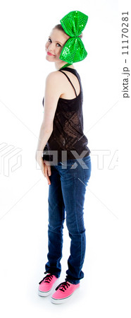 Attractive caucasian girl in her 30 shot in studio Attractive caucasian girl in her 30 shot in studio 11170281