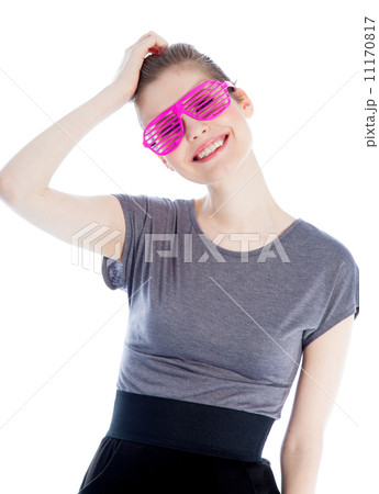 Attractive caucasian girl in her 30 shot in studio Attractive caucasian girl in her 30 shot in studio 11170817