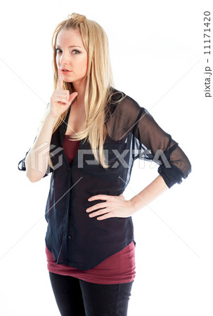 attractive caucasian blond in 30 years old attractive caucasian blond in 30 years old 11171420