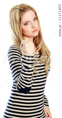 attractive caucasian blond in 30 years old attractive caucasian blond in 30 years old 11171805