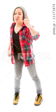 Young woman scolding 11171874
