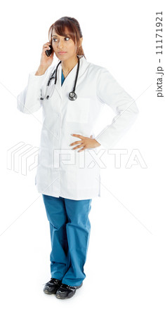 Attractive Indian woman isolated on white background Attractive Indian woman isolated on white background 11171921