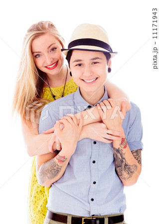 Lesbian couple romancing Lesbian couple romancing 11171943