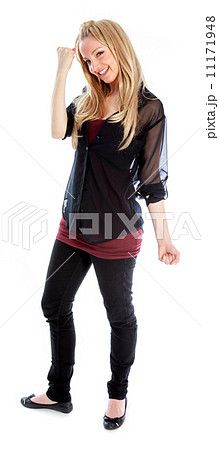 attractive caucasian blond in 30 years old attractive caucasian blond in 30 years old 11171948