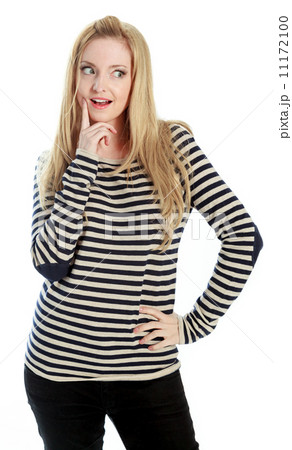 attractive caucasian blond in 30 years old attractive caucasian blond in 30 years old 11172100