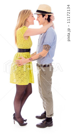 Lesbian couple embracing 11172134