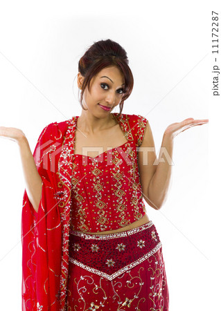 Young Indian woman shrugging 11172287