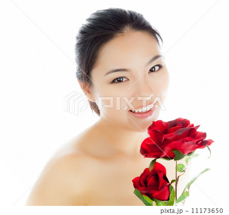 Attractive asian girl 20 years old shot in studio 11173650