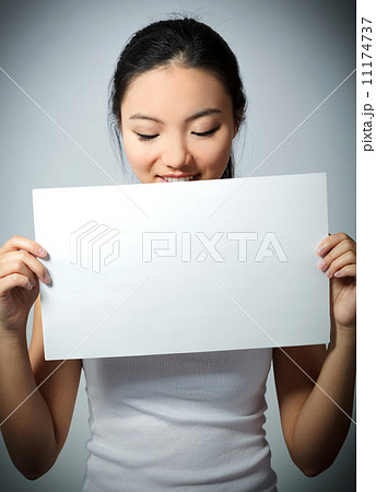 Attractive asian girl 20 years old shot in studio Attractive asian girl 20 years old shot in studio 11174737