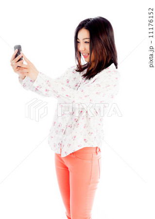 Attractive asian girl 20 years old shot in studio Attractive asian girl 20 years old shot in studio 11176152