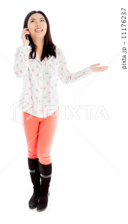 Attractive asian girl 20 years old shot in studio Attractive asian girl 20 years old shot in studio 11176237