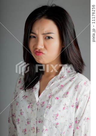 Attractive asian girl 20 years old shot in studio Attractive asian girl 20 years old shot in studio 11176256
