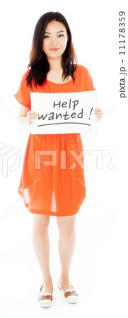 Attractive asian girl 20 years old shot in studio 11178359