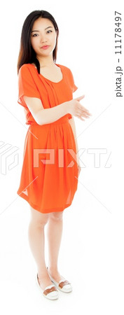 Attractive asian girl 20 years old shot in studio Attractive asian girl 20 years old shot in studio 11178497