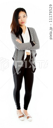 Attractive asian girl 20 years old shot in studio Attractive asian girl 20 years old shot in studio 11178529